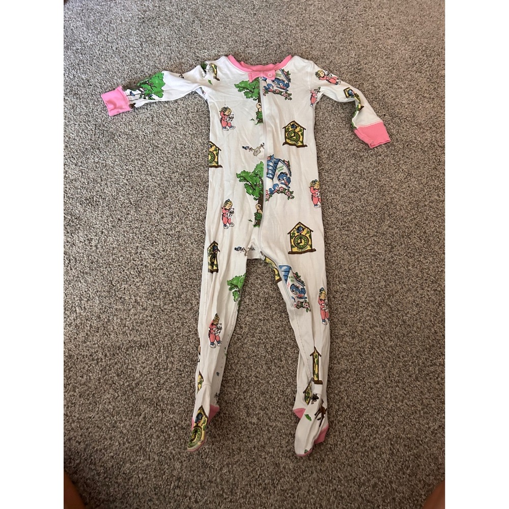 Beaufort Bonnet Company Pima Cotton Footie Sleeper Rise & Shine 18-24M